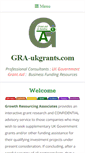 Mobile Screenshot of gra-ukgrants.com